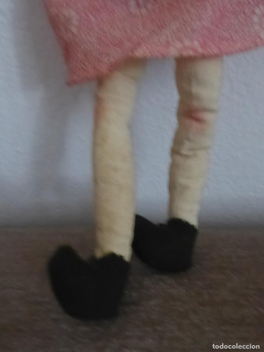Mu&ntilde;ecas espa&ntilde;olas modernas: Mu&ntilde;eca de tela y cart&oacute;n - Foto 5