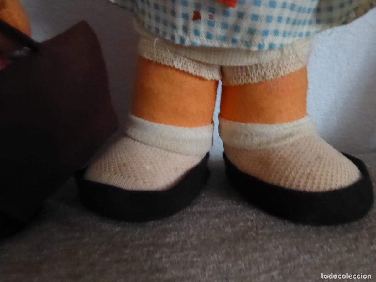 Mu&ntilde;ecas espa&ntilde;olas modernas: Pareja de mu&ntilde;ecos de fieltro - Foto 3
