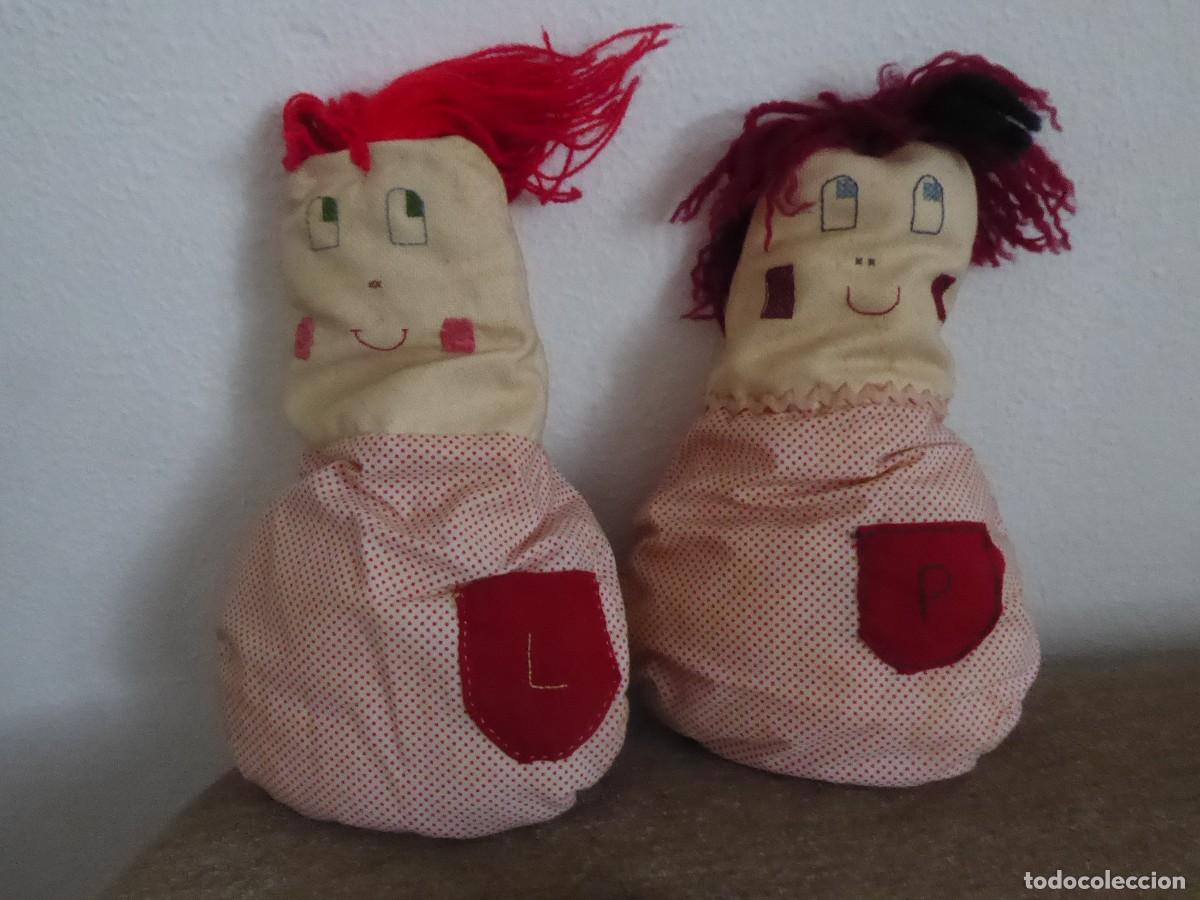 Mu&ntilde;ecas espa&ntilde;olas modernas: Pareja de mu&ntilde;ecos de trapo - Foto 1