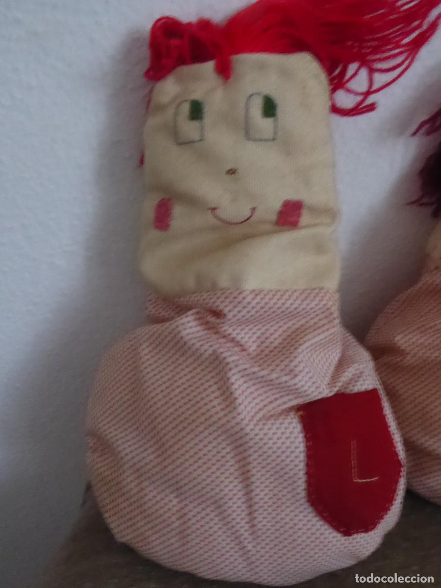 Mu&ntilde;ecas espa&ntilde;olas modernas: Pareja de mu&ntilde;ecos de trapo - Foto 2