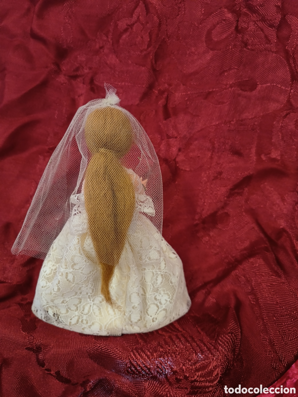 Mu&ntilde;ecas espa&ntilde;olas modernas: Mu&ntilde;eca celuloide vestida de comuni&oacute;n - Foto 3