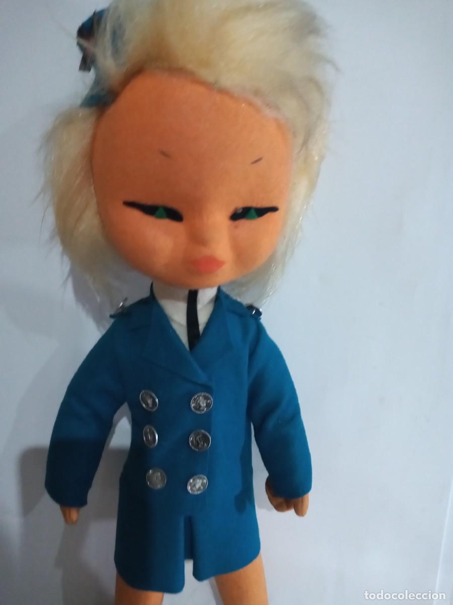 Mu&ntilde;ecas espa&ntilde;olas modernas: ANTIGUA MU&Ntilde;ECA DE FIELTRO - Foto 4