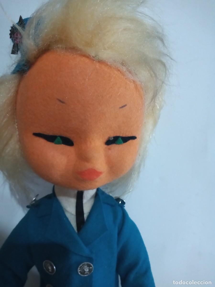 Mu&ntilde;ecas espa&ntilde;olas modernas: ANTIGUA MU&Ntilde;ECA DE FIELTRO - Foto 5