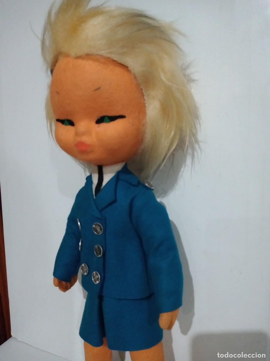 Mu&ntilde;ecas espa&ntilde;olas modernas: ANTIGUA MU&Ntilde;ECA DE FIELTRO - Foto 7