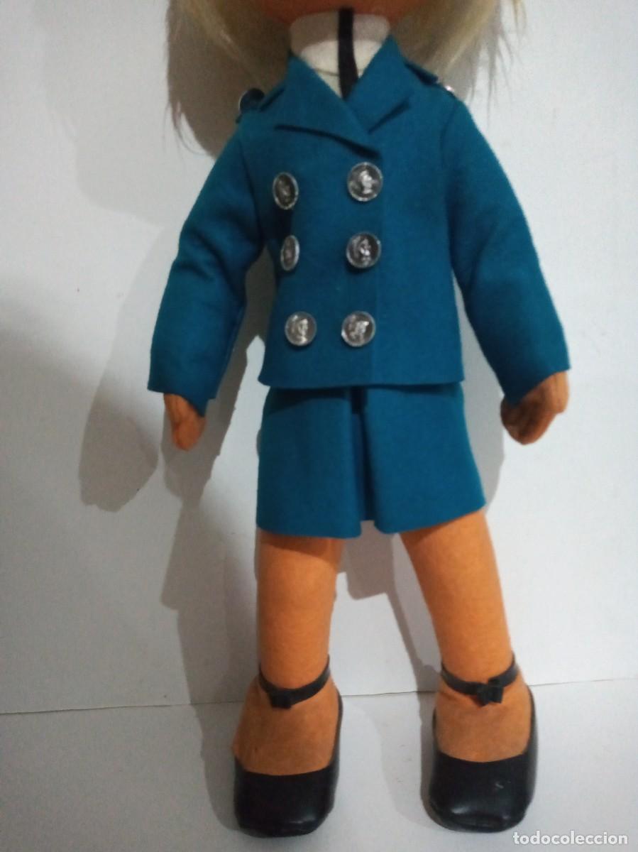 Mu&ntilde;ecas espa&ntilde;olas modernas: ANTIGUA MU&Ntilde;ECA DE FIELTRO - Foto 9