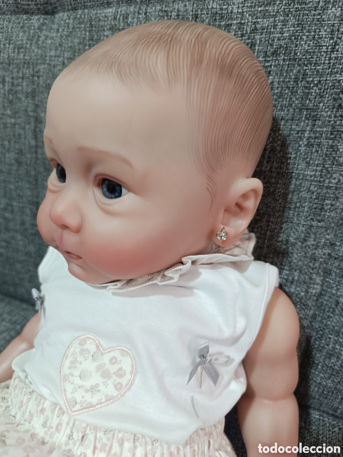 Mu&ntilde;ecas espa&ntilde;olas modernas: Bebe reborn silicona - Foto 3
