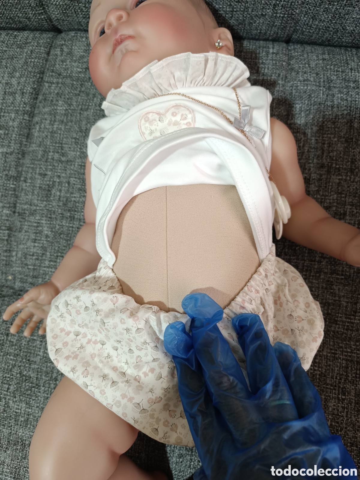 Mu&ntilde;ecas espa&ntilde;olas modernas: Bebe reborn silicona - Foto 17