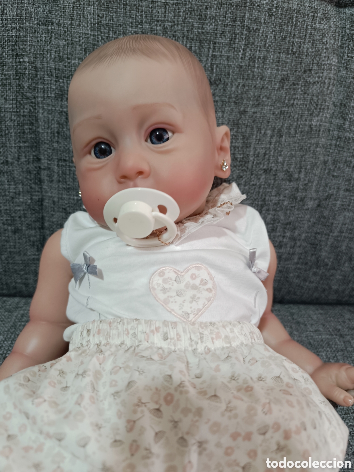 Mu&ntilde;ecas espa&ntilde;olas modernas: Bebe reborn silicona - Foto 18