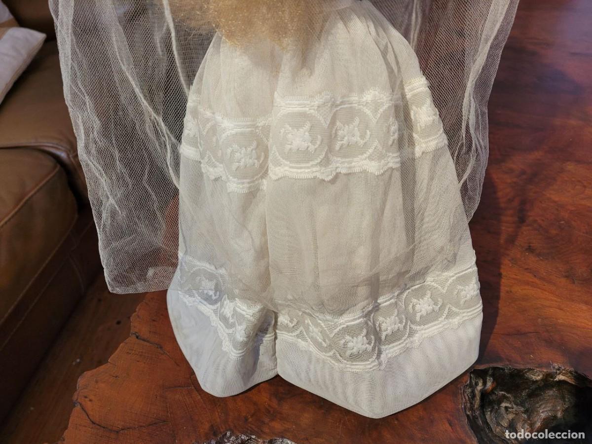 Mu&ntilde;ecas espa&ntilde;olas modernas: MU&Ntilde;ECA GESMAR DE COMUNION 44 CM, SIMILAR A NANCY - Foto 7