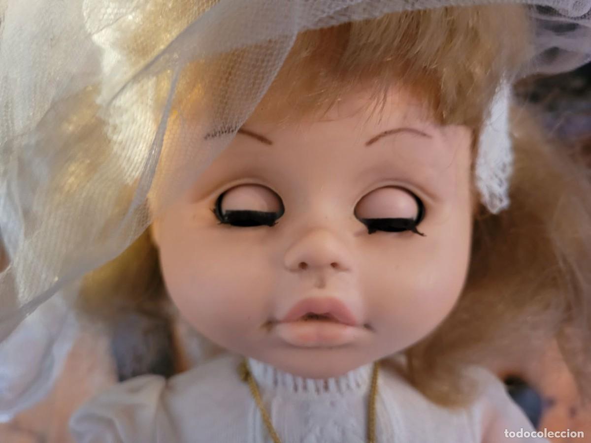 Mu&ntilde;ecas espa&ntilde;olas modernas: MU&Ntilde;ECA GESMAR DE COMUNION 44 CM, SIMILAR A NANCY - Foto 11