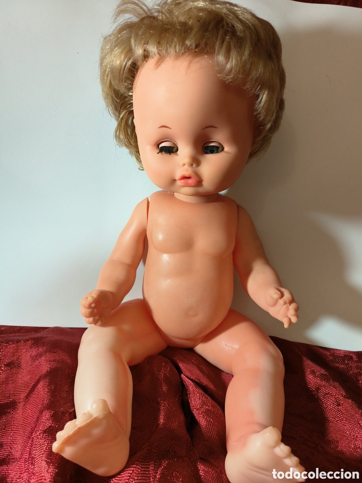Mu&ntilde;ecas espa&ntilde;olas modernas: Mu&ntilde;eca vintage marca Farita - Foto 1