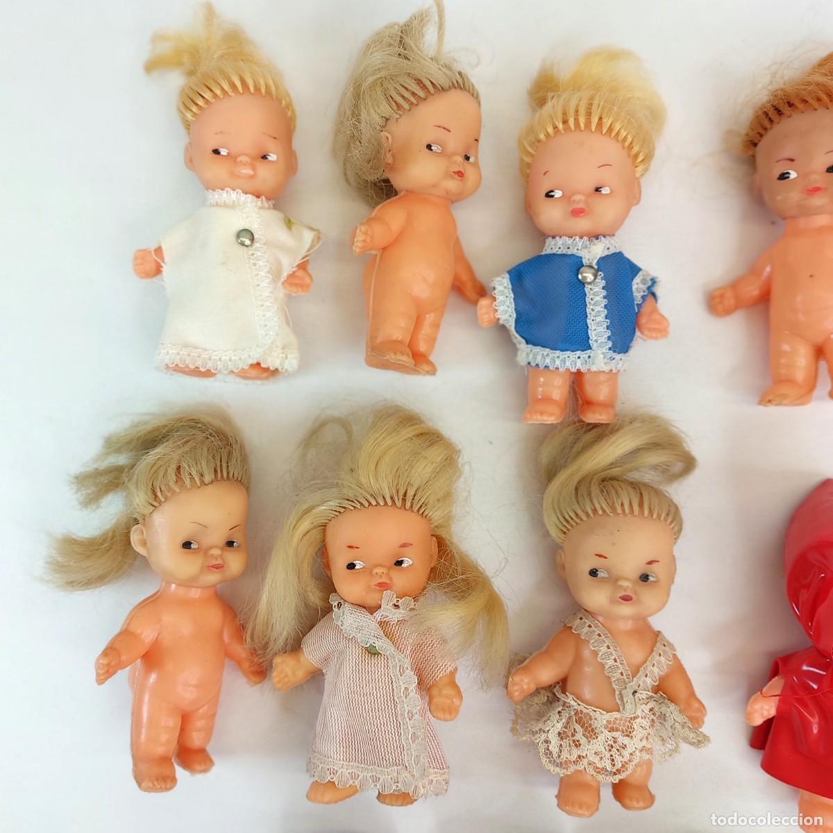 Mu&ntilde;ecas espa&ntilde;olas modernas: LOTE DE 15 MINI MU&Ntilde;ECAS MARCA SILQUI. - Foto 2