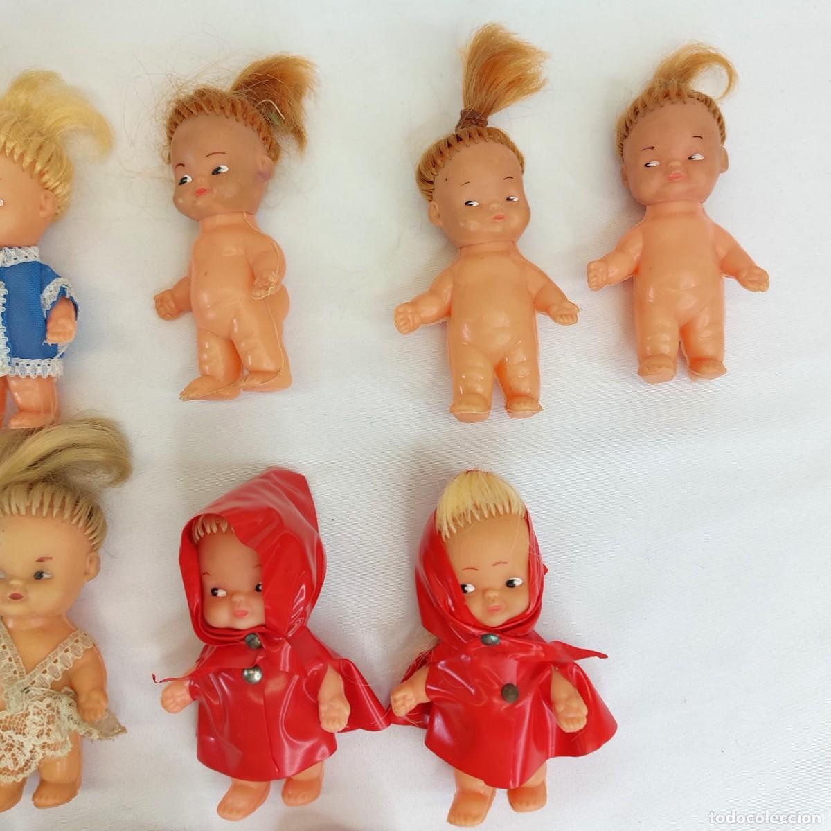 Mu&ntilde;ecas espa&ntilde;olas modernas: LOTE DE 15 MINI MU&Ntilde;ECAS MARCA SILQUI. - Foto 3