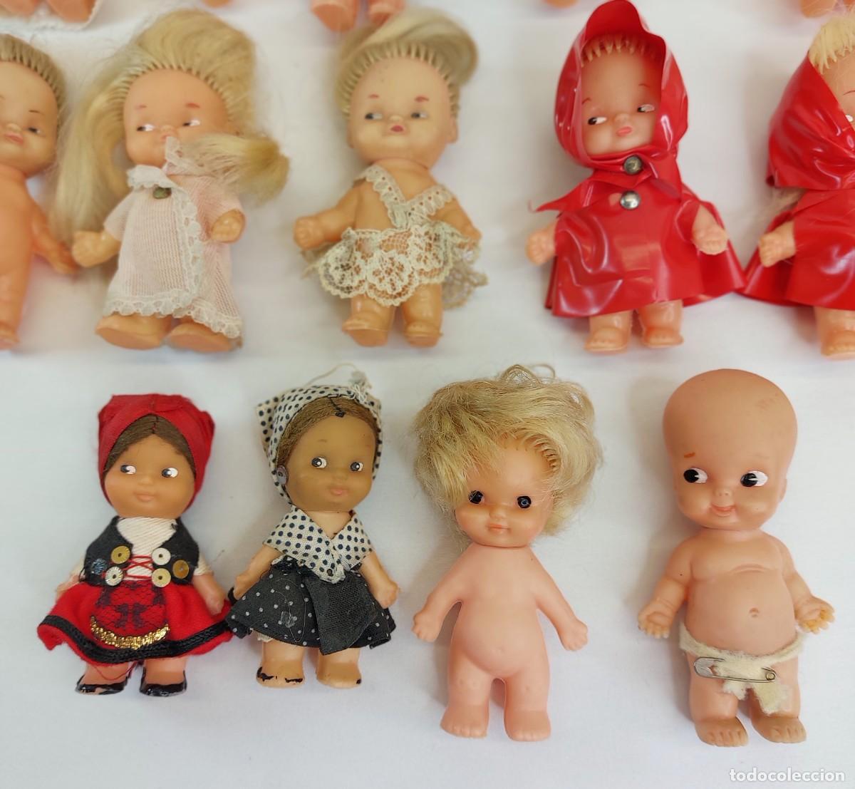 Mu&ntilde;ecas espa&ntilde;olas modernas: LOTE DE 15 MINI MU&Ntilde;ECAS MARCA SILQUI. - Foto 4