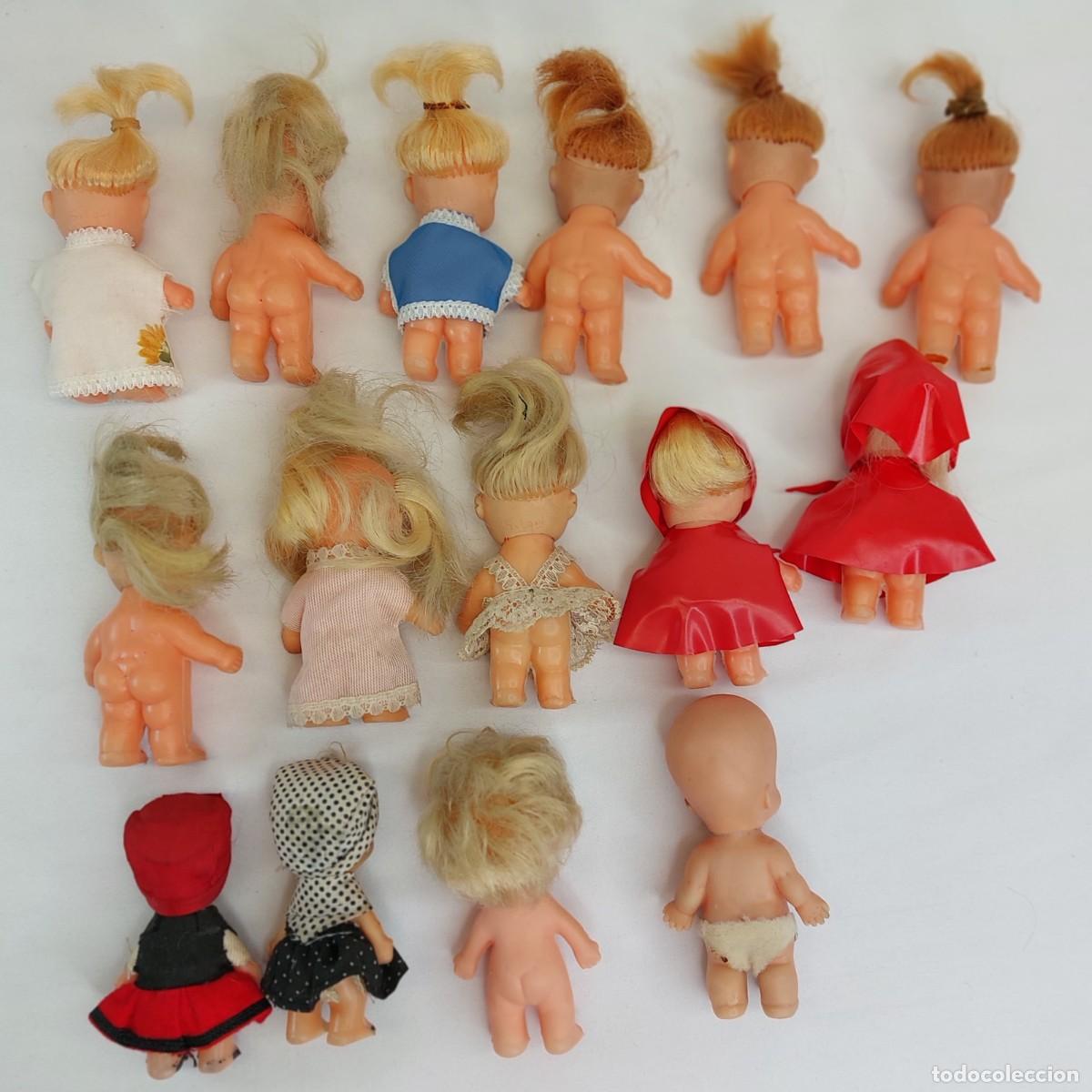 Mu&ntilde;ecas espa&ntilde;olas modernas: LOTE DE 15 MINI MU&Ntilde;ECAS MARCA SILQUI. - Foto 5