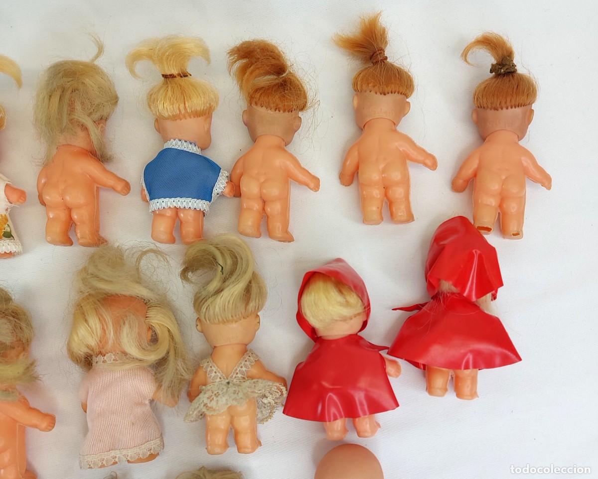 Mu&ntilde;ecas espa&ntilde;olas modernas: LOTE DE 15 MINI MU&Ntilde;ECAS MARCA SILQUI. - Foto 6
