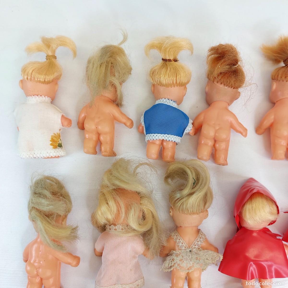 Mu&ntilde;ecas espa&ntilde;olas modernas: LOTE DE 15 MINI MU&Ntilde;ECAS MARCA SILQUI. - Foto 8