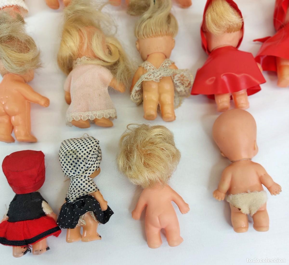 Mu&ntilde;ecas espa&ntilde;olas modernas: LOTE DE 15 MINI MU&Ntilde;ECAS MARCA SILQUI. - Foto 9