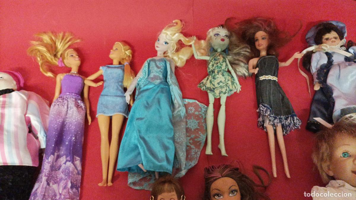 Mu&ntilde;ecas espa&ntilde;olas modernas: LOTE DE MU&Ntilde;ECAS Y DOS DE ELLAS SON EN PROCELANA - Foto 2