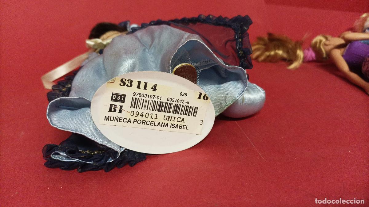 Mu&ntilde;ecas espa&ntilde;olas modernas: LOTE DE MU&Ntilde;ECAS Y DOS DE ELLAS SON EN PROCELANA - Foto 5
