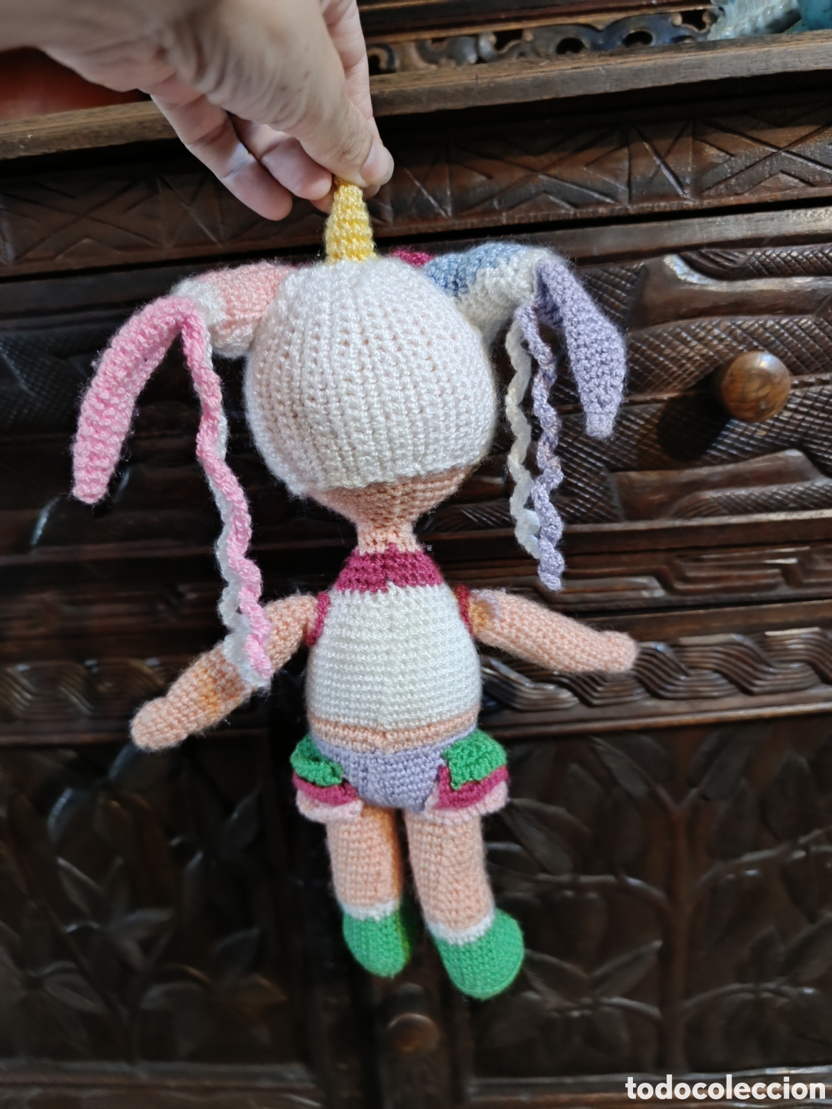 Mu&ntilde;ecas espa&ntilde;olas modernas: Mu&ntilde;eca hecha a mano lana - Foto 2