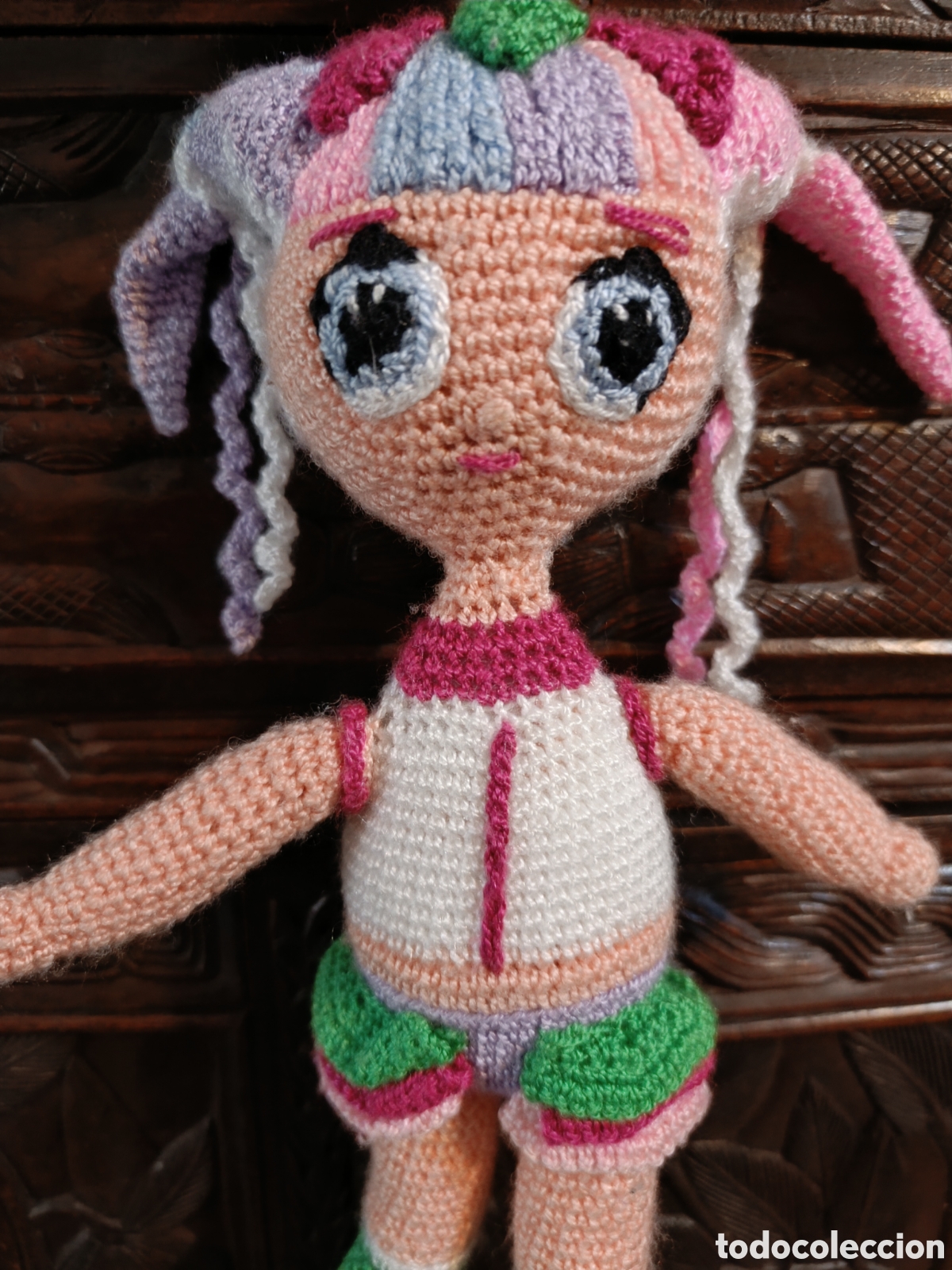 Mu&ntilde;ecas espa&ntilde;olas modernas: Mu&ntilde;eca hecha a mano lana - Foto 5