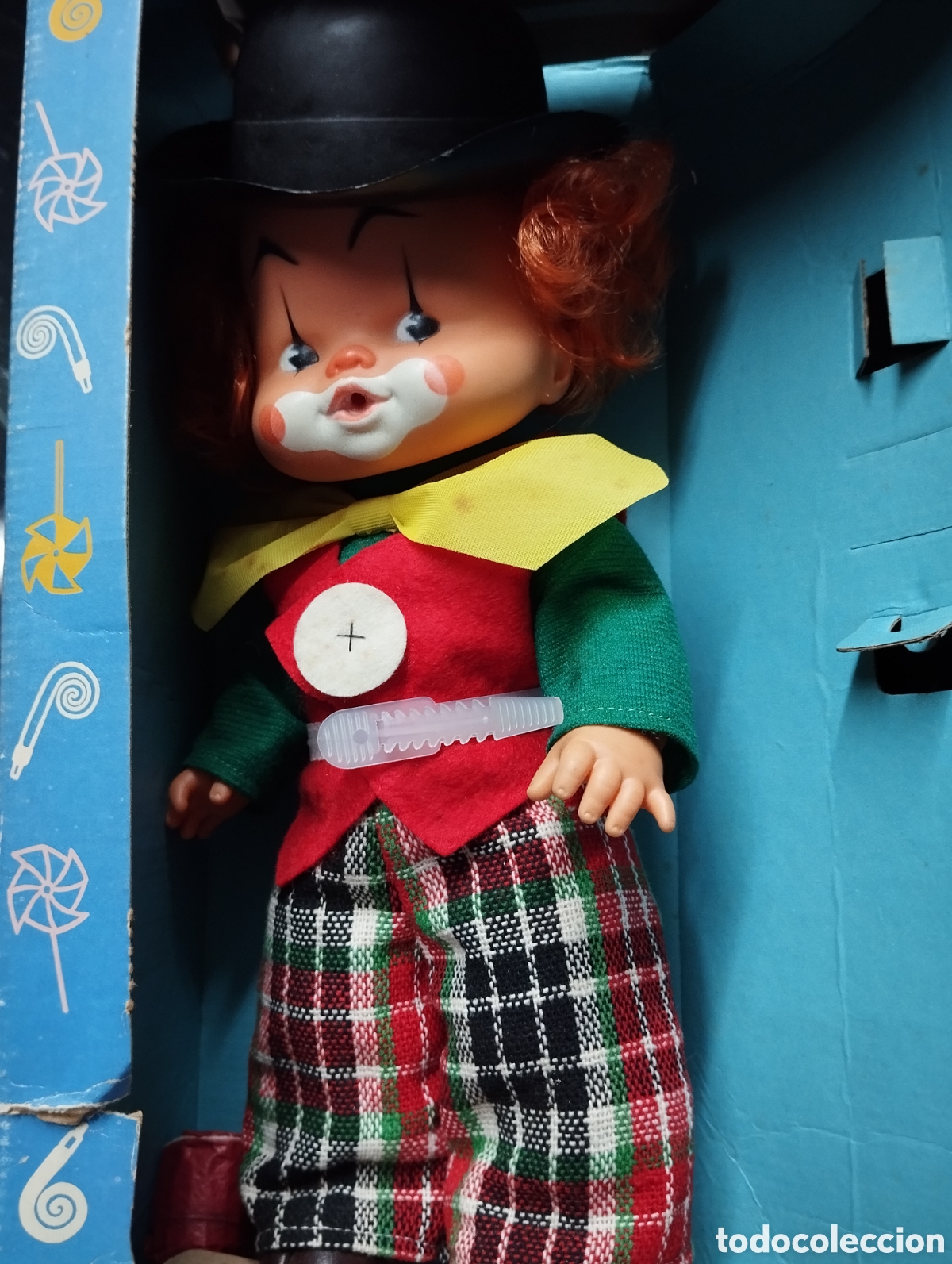 Mu&ntilde;ecas espa&ntilde;olas modernas: Payaso en su caja original - Foto 2