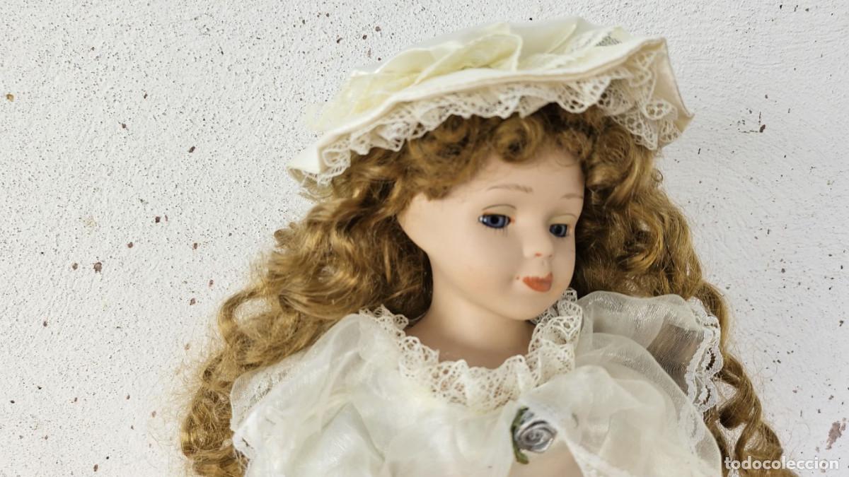 Mu&ntilde;ecas espa&ntilde;olas modernas: mu&ntilde;eca de porcelana moderna - Foto 2