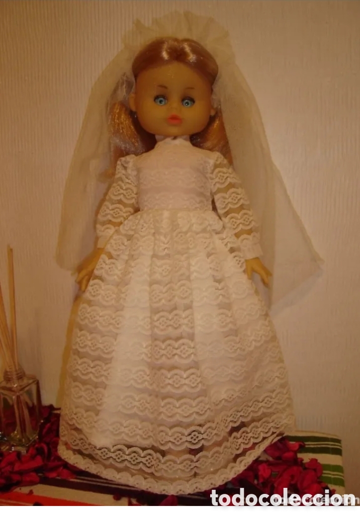Mu&ntilde;ecas espa&ntilde;olas modernas: Mu&ntilde;eca de Comuni&oacute;n antigua - Foto 3