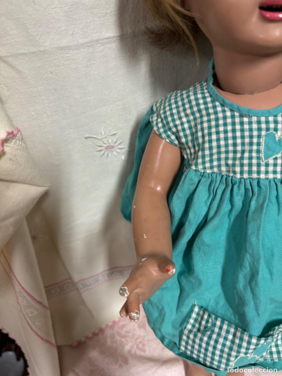 Mu&ntilde;ecas espa&ntilde;olas modernas: Antigua gran mu&ntilde;eca de cart&oacute;n y celuloide - Foto 3