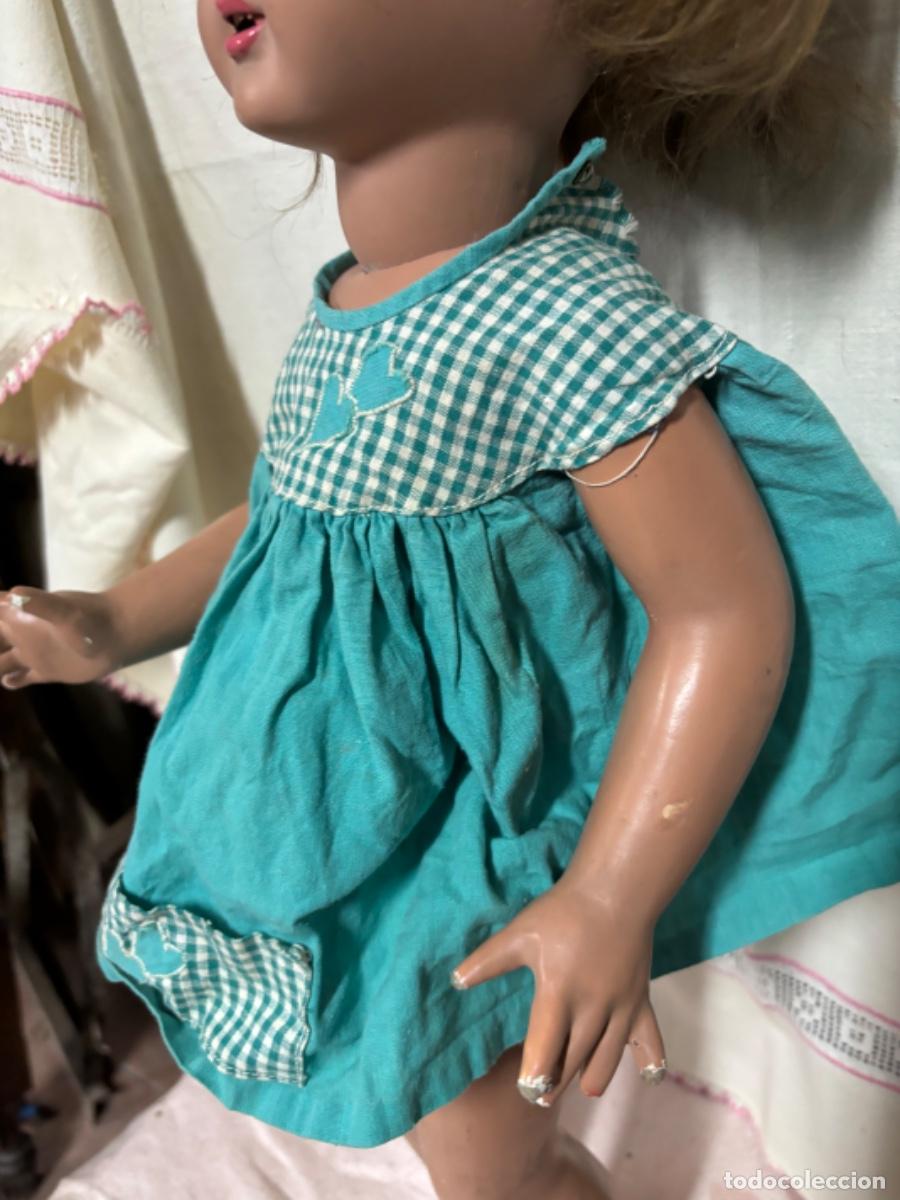 Mu&ntilde;ecas espa&ntilde;olas modernas: Antigua gran mu&ntilde;eca de cart&oacute;n y celuloide - Foto 4