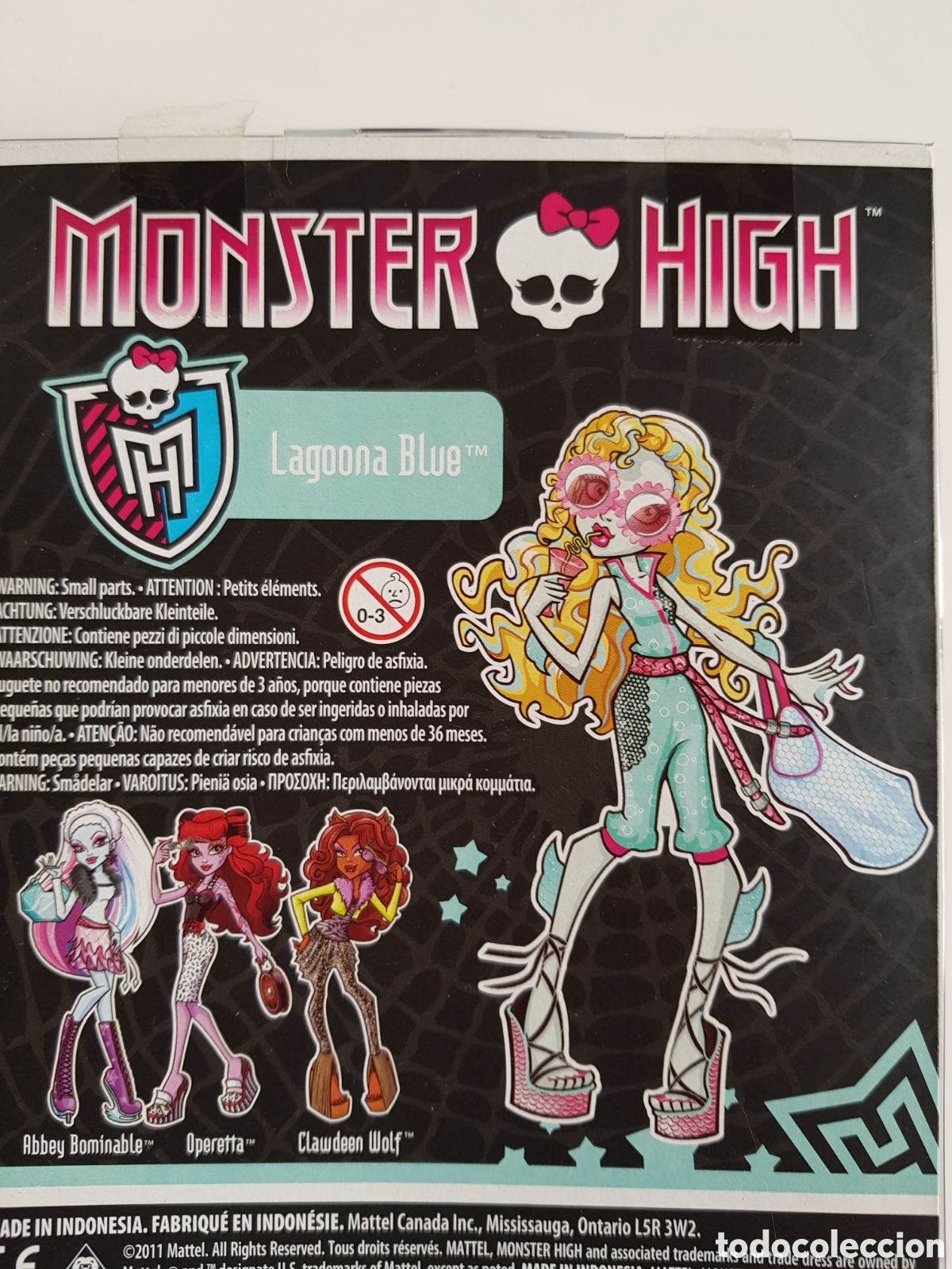 Mu&ntilde;ecas espa&ntilde;olas modernas: MONSTER HIGH.LAGOONA BLUE. DIF&Iacute;CIL - Foto 3
