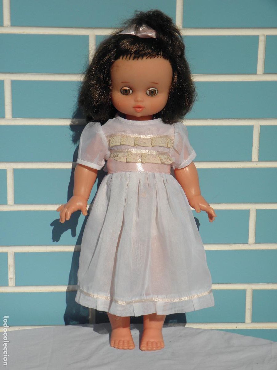 Mu&ntilde;ecas Espa&ntilde;olas Modernas: Antigua mu&ntilde;eca Tris de Eda Dur&aacute; de 45 cm