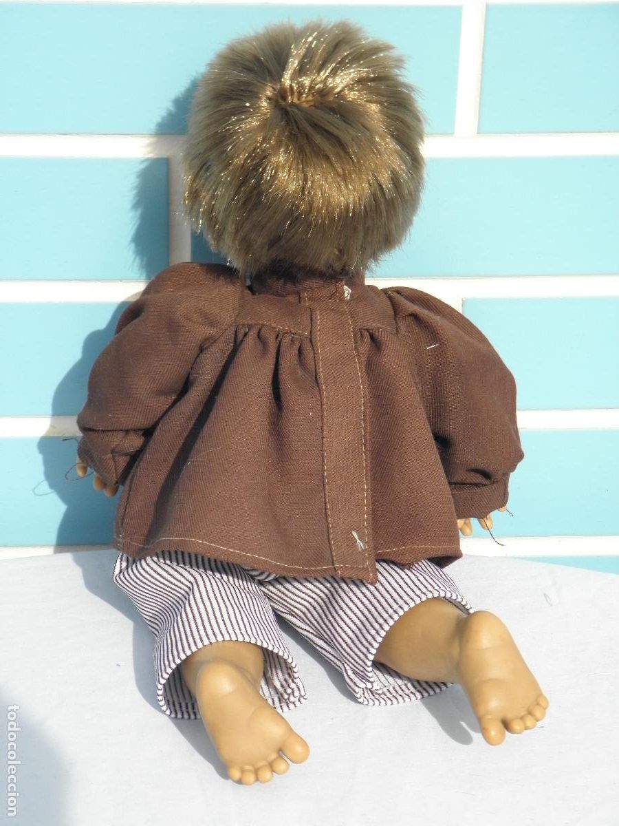 Mu&ntilde;ecas espa&ntilde;olas modernas: Antiguo mu&ntilde;eco Gestitos Expression Doll sonriente - Foto 3