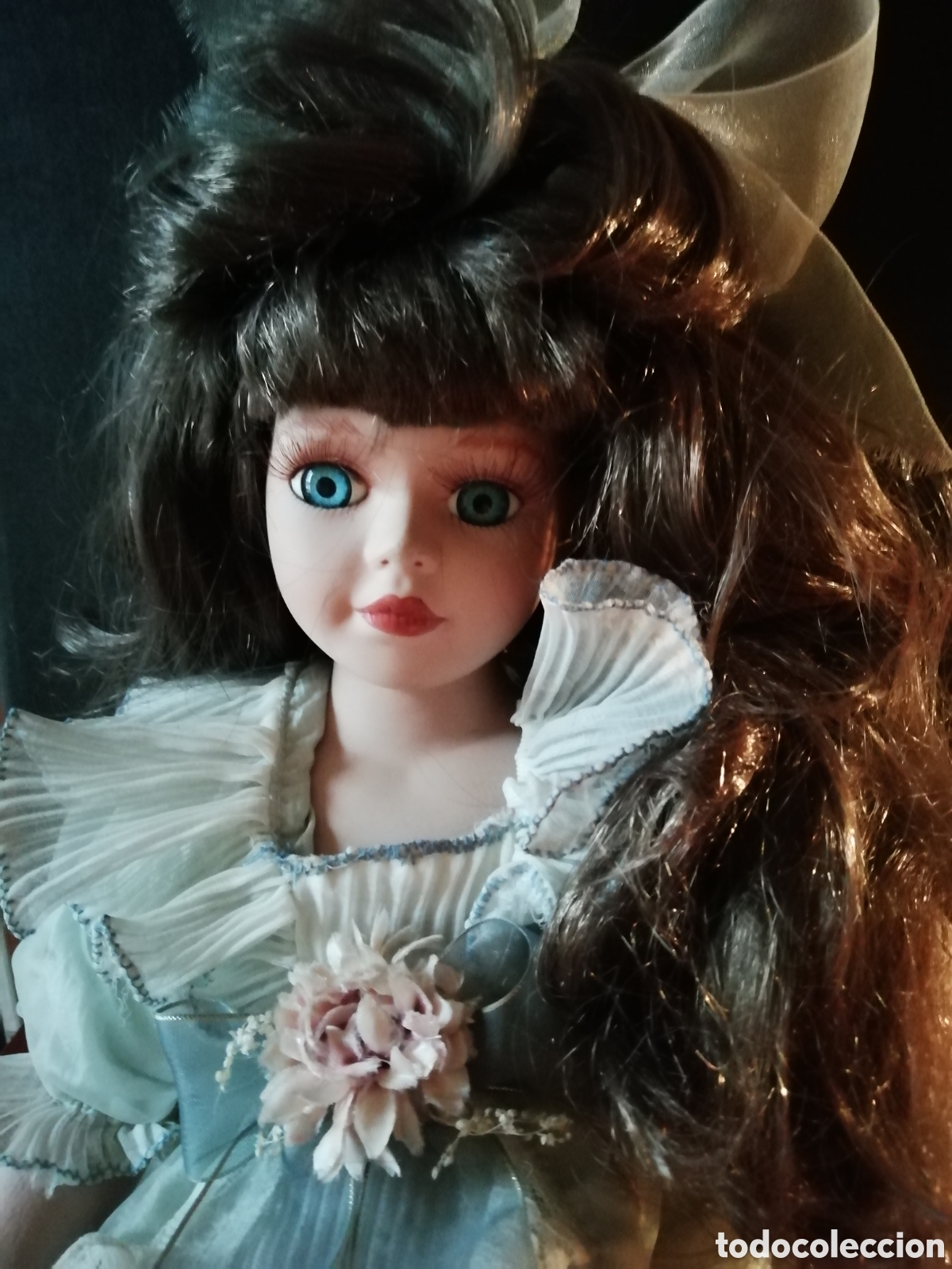 Mu&ntilde;ecas espa&ntilde;olas modernas: MU&Ntilde;ECA ANTIGUA VESTIDA DE EPOCA - Foto 3