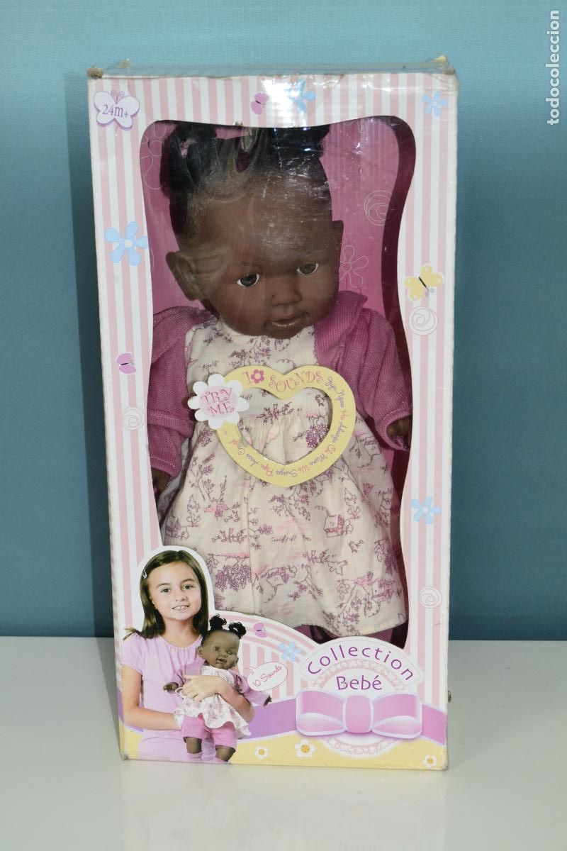 Mu&ntilde;ecas espa&ntilde;olas modernas: MU&Ntilde;ECA BEBE BLANDITO DE COLLECTION BEB&Eacute;, NUEVA EN CAJA - Foto 2