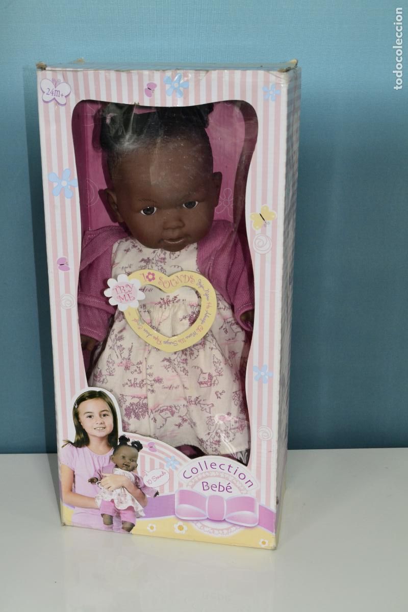 Mu&ntilde;ecas espa&ntilde;olas modernas: MU&Ntilde;ECA BEBE BLANDITO DE COLLECTION BEB&Eacute;, NUEVA EN CAJA - Foto 4