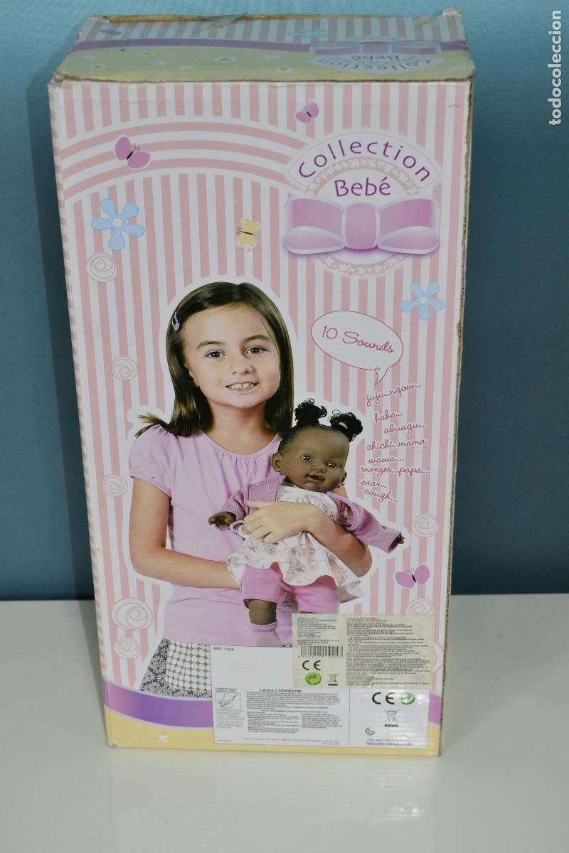 Mu&ntilde;ecas espa&ntilde;olas modernas: MU&Ntilde;ECA BEBE BLANDITO DE COLLECTION BEB&Eacute;, NUEVA EN CAJA - Foto 5