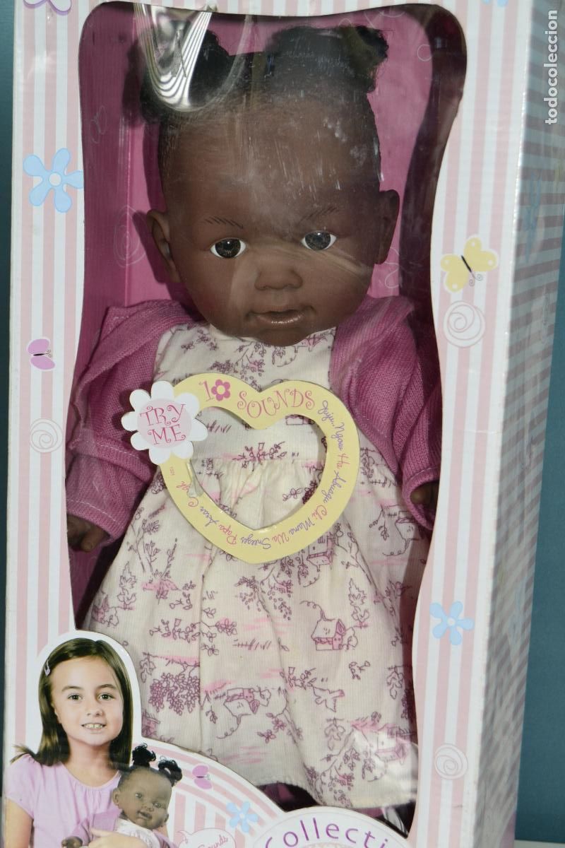Mu&ntilde;ecas espa&ntilde;olas modernas: MU&Ntilde;ECA BEBE BLANDITO DE COLLECTION BEB&Eacute;, NUEVA EN CAJA - Foto 1