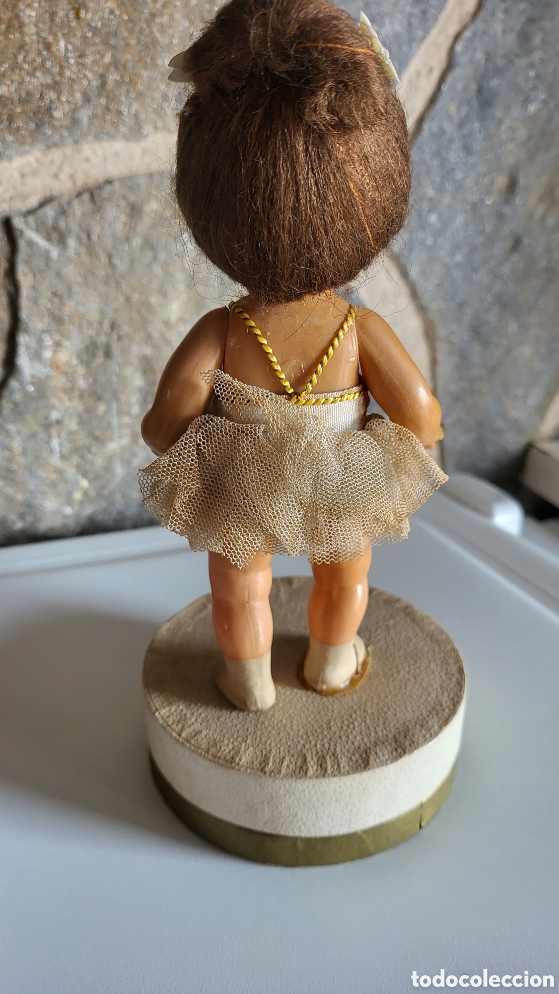 Mu&ntilde;ecas espa&ntilde;olas modernas: ANTIGUA MU&Ntilde;ECA BOMBONERA CELULOIDE - Foto 3