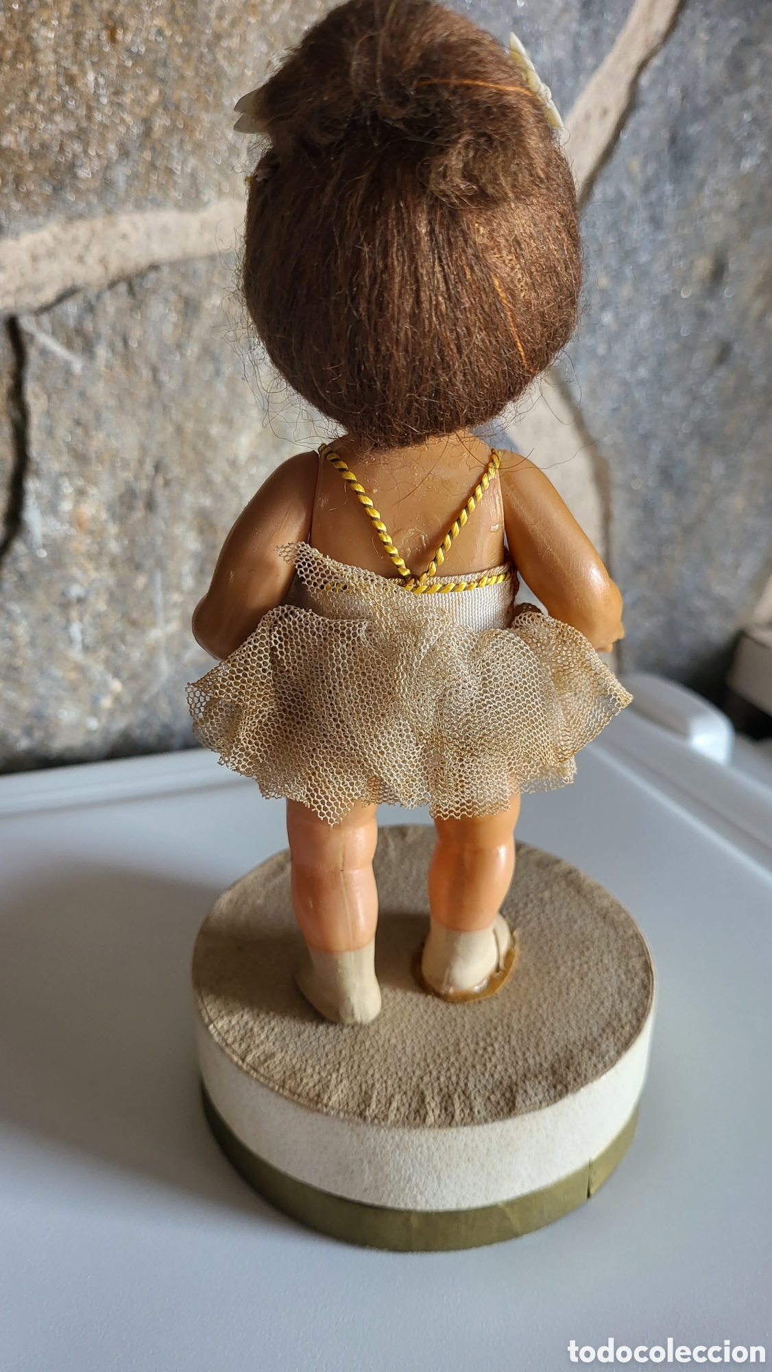 Mu&ntilde;ecas espa&ntilde;olas modernas: ANTIGUA MU&Ntilde;ECA BOMBONERA CELULOIDE - Foto 6