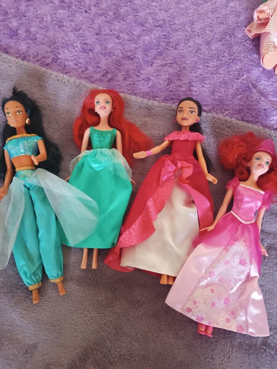 Mu&ntilde;ecas espa&ntilde;olas modernas: Lote de mu&ntilde;ecas Disney - Foto 1