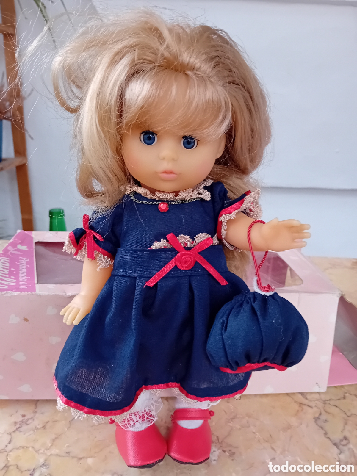 Mu&ntilde;ecas espa&ntilde;olas modernas: mu&ntilde;eca dulce emy vintage en su caja - Foto 3