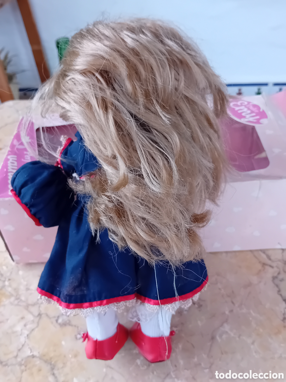 Mu&ntilde;ecas espa&ntilde;olas modernas: mu&ntilde;eca dulce emy vintage en su caja - Foto 4