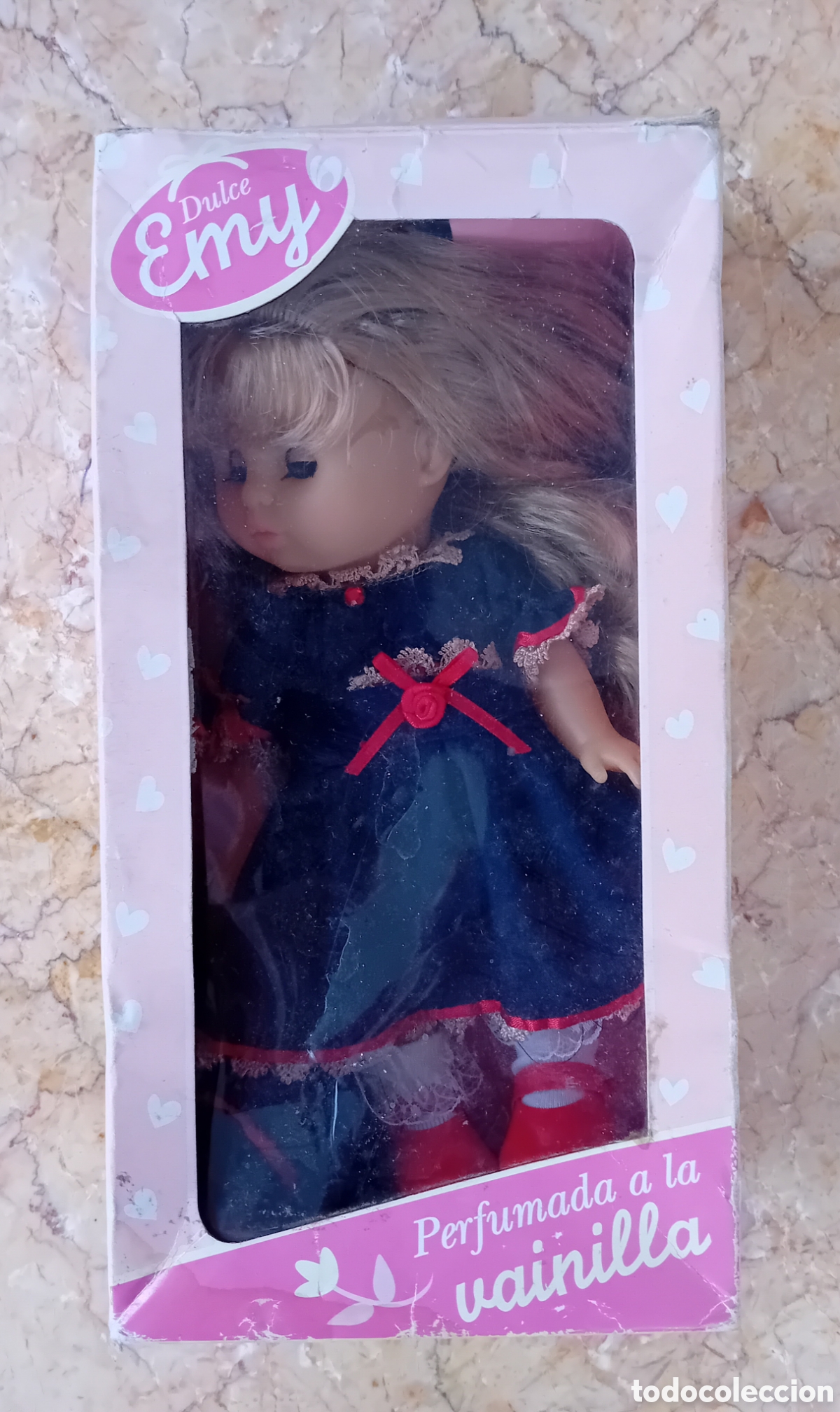 Mu&ntilde;ecas espa&ntilde;olas modernas: mu&ntilde;eca dulce emy vintage en su caja - Foto 1