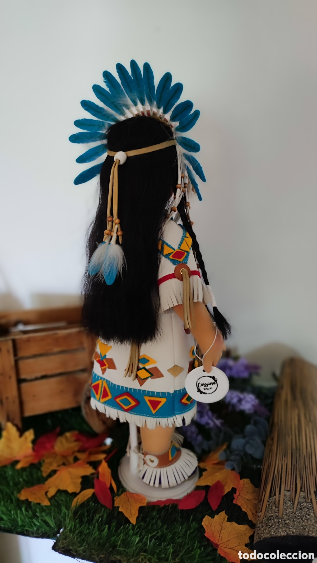 Mu&ntilde;ecas espa&ntilde;olas modernas: Mu&ntilde;eca de fieltro 44 cm - Foto 5
