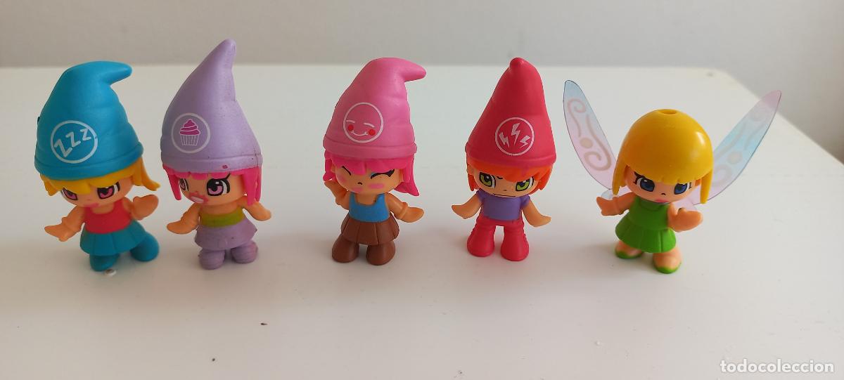 Mu&ntilde;ecas espa&ntilde;olas modernas: 6 Enanitos o duendes Pin y Pon. - Foto 1
