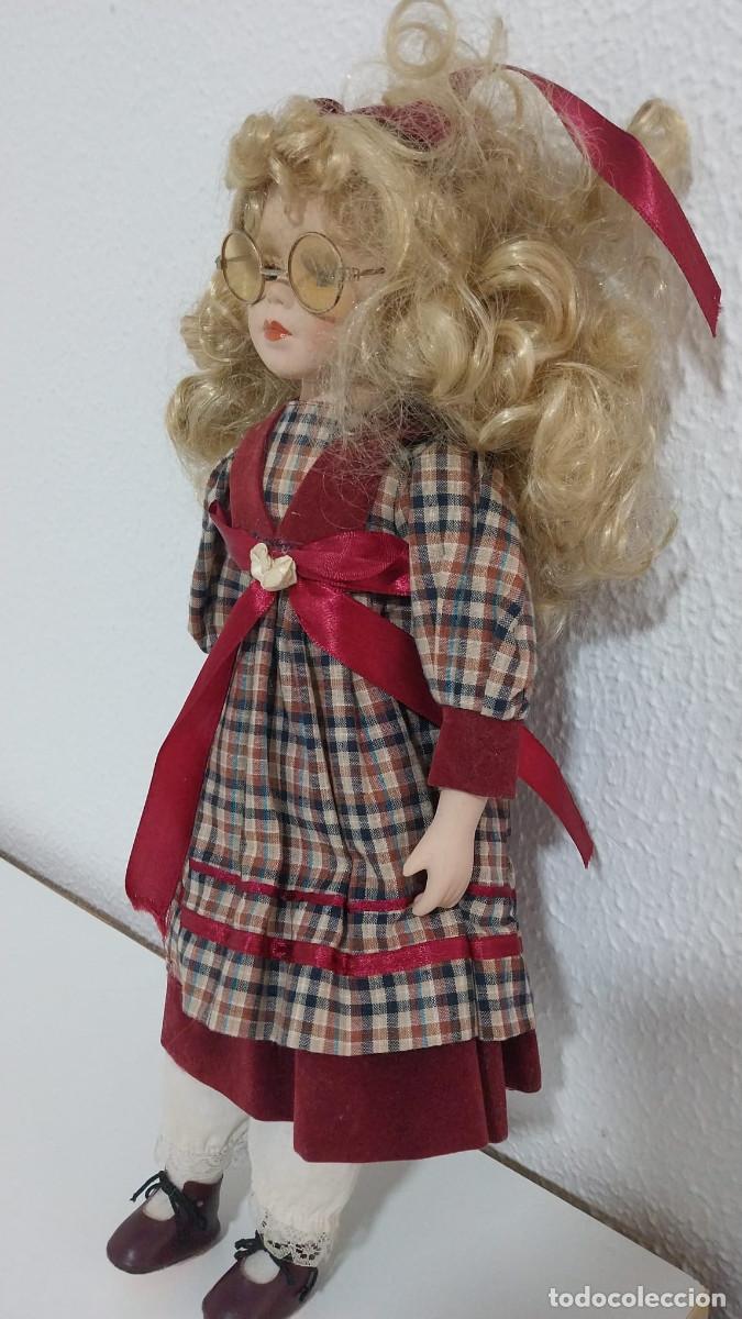 Mu&ntilde;ecas espa&ntilde;olas modernas: MU&Ntilde;ECA DE PORCELANA 42cm. - Foto 2