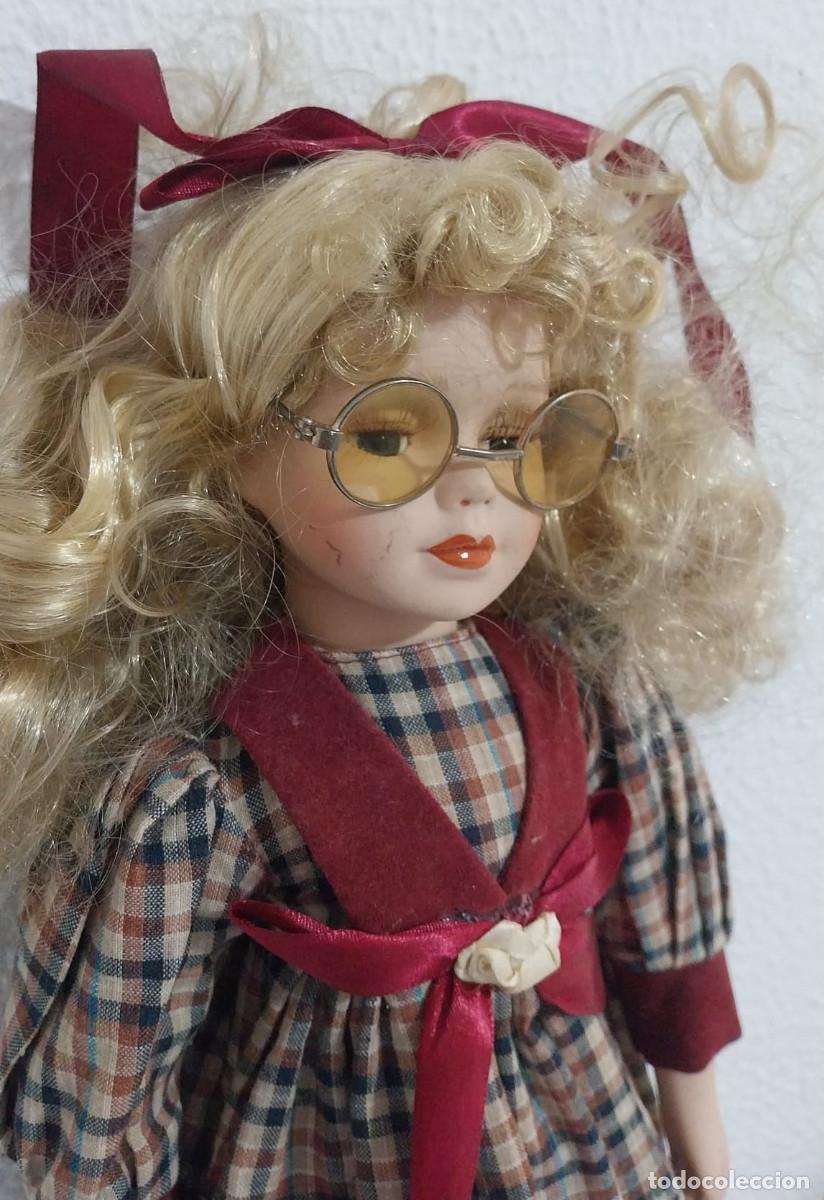 Mu&ntilde;ecas espa&ntilde;olas modernas: MU&Ntilde;ECA DE PORCELANA 42cm. - Foto 3