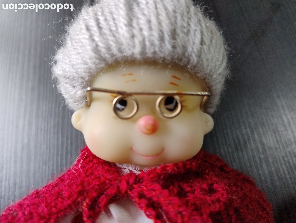 Mu&ntilde;ecas espa&ntilde;olas modernas: Mu&ntilde;eca abuelita de popines de Joy - Foto 3